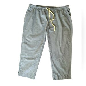 5/$25 NWT Nitagut men’s linen blend light blue Capri beach pants XXL